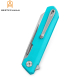 Bestechman Navalha Dundee Sheepfoot Azul Claro G10 D2