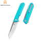 Bestechman Navalha Dundee Sheepfoot Azul Claro G10 D2