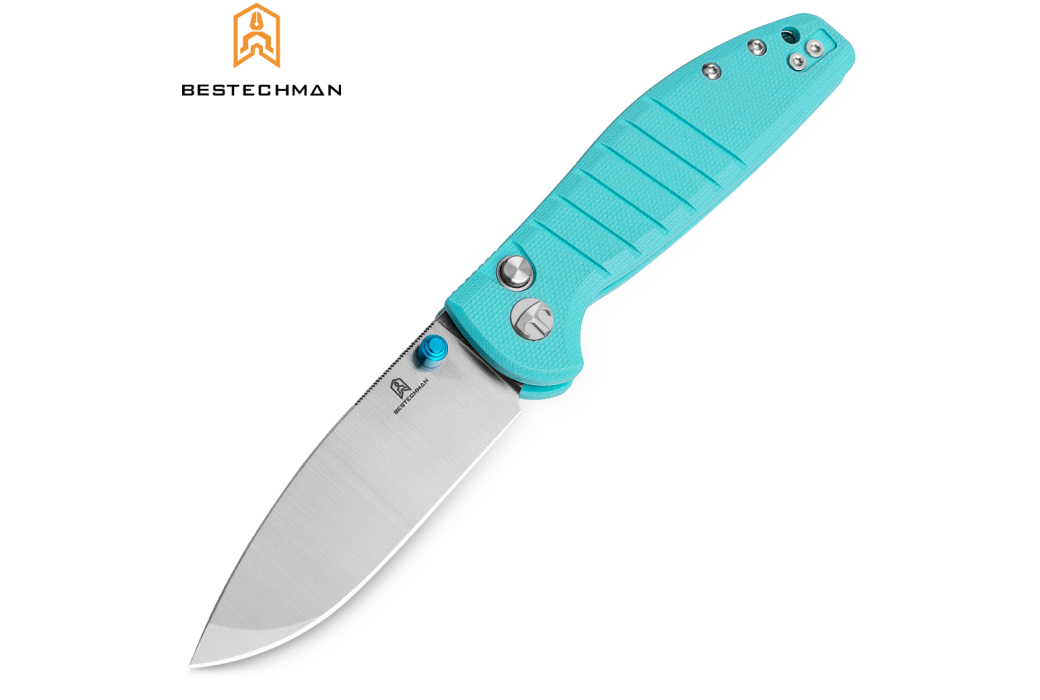 Bestechman Navalha Goodboy Jr. Azul Claro G10 D2