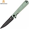 Bestechman Couteau de Poche Flick Jade G10 D2