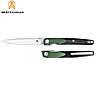 Bestechman Navaja Lanza Verde OD & Negro G10 14C28N