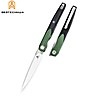 Bestechman Couteau de Poche Lanza Vert OD & Noir G10 14C28N