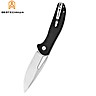 Bestechman Pocket Knife Whalefin Black G10 D2