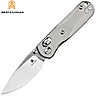 Bestechman Pocket Knife Sprite Natural Titanium M390