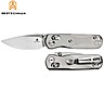 Bestechman Couteau de Poche Sprite Naturel Titane M390