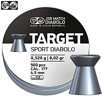 Air gun pellets JSB Target Sport Diabolo 500pcs 4.50mm (.177)