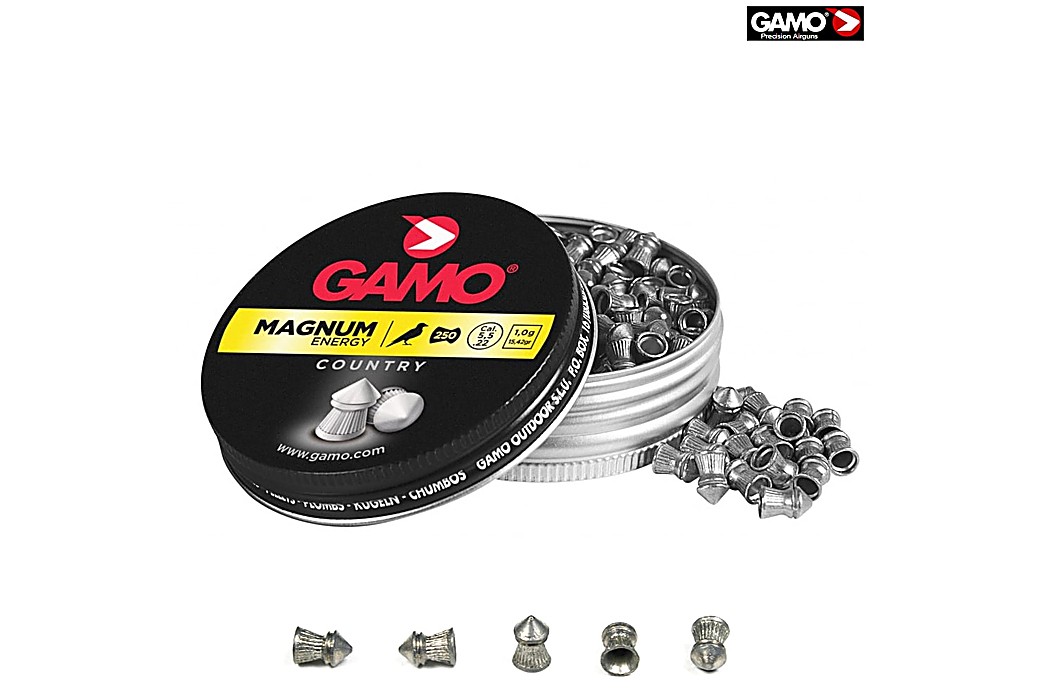 Air gun pellets Gamo Magnum 250 Pcs 5,5mm (.22)