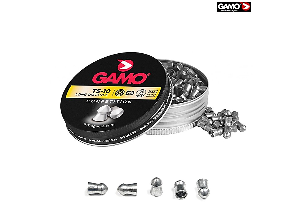Air gun pellets Gamo TS-10 400 Pcs 4.5mm (.177)