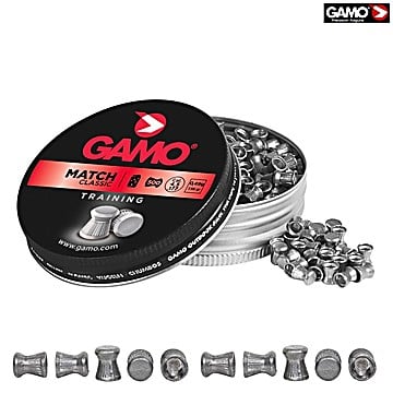 Air gun pellets Gamo Match 500 Pcs 4,5mm (.177)