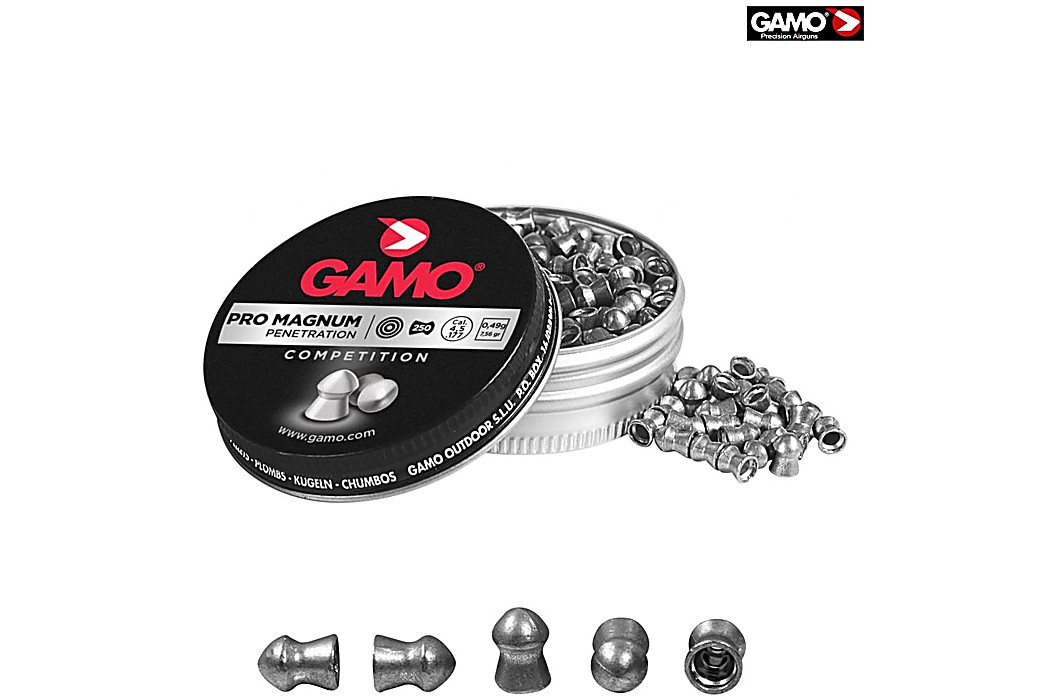 Air gun pellets Gamo Pro Magnum 250 Pcs 4,5mm (.177)