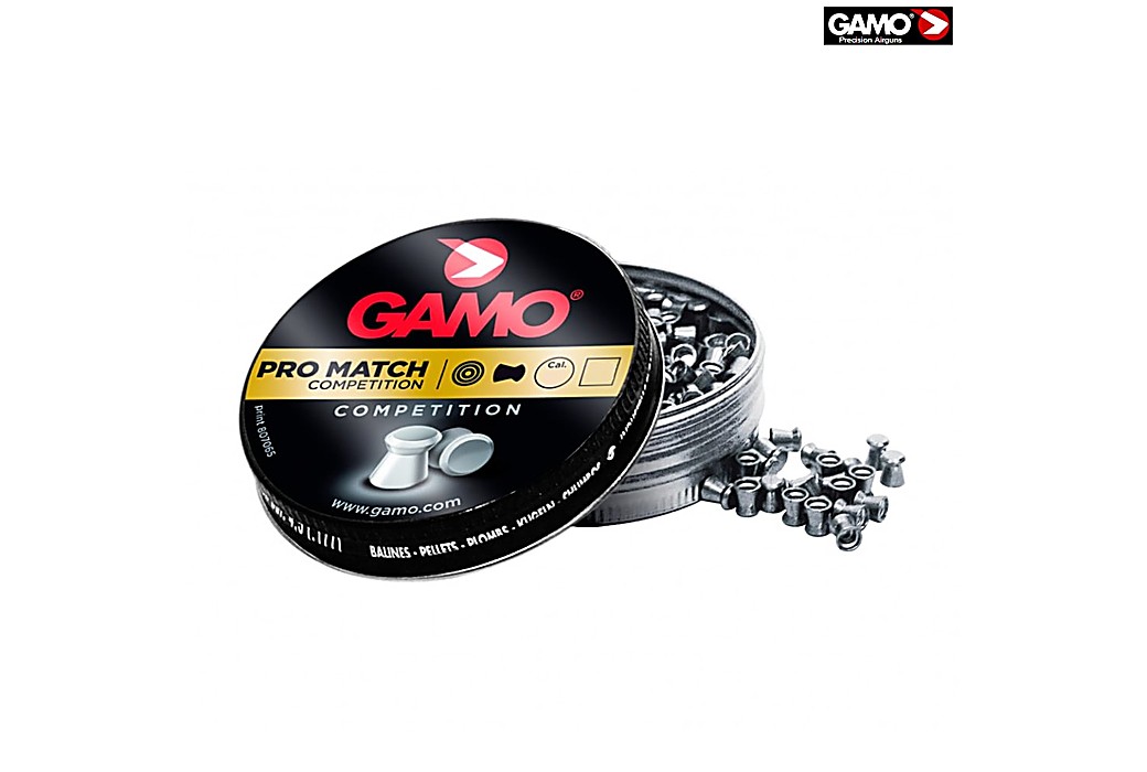 Air gun pellets Gamo Pro Match 250 Pcs 5.5mm (.22)