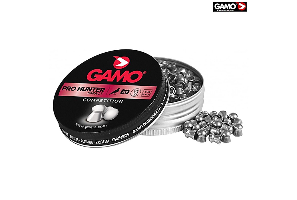 Air gun pellets Gamo PRO Hunter 250 Pcs 5.5mm (.22)