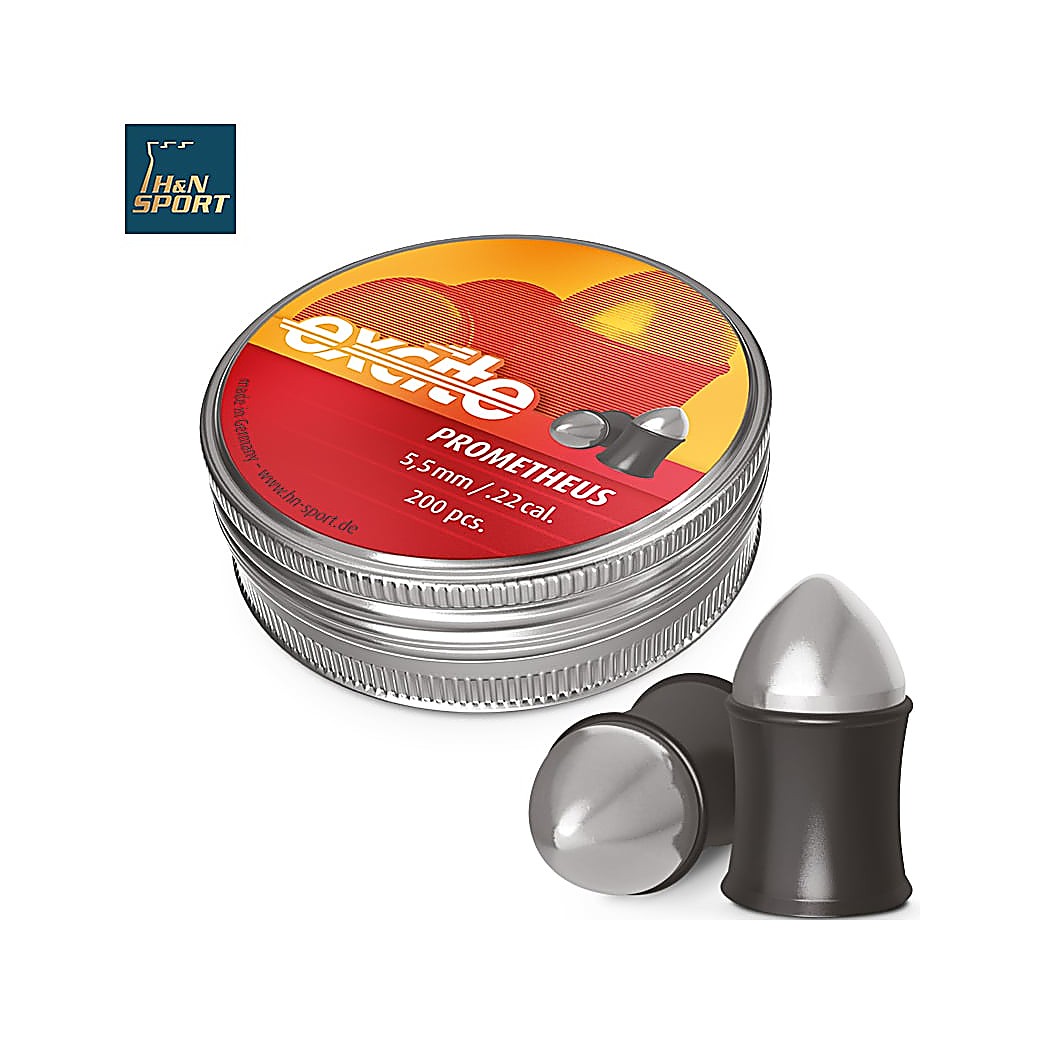 Buy online Air gun pellets H & N PROMETHEUS 5.50mm (.22) 200PCS from H