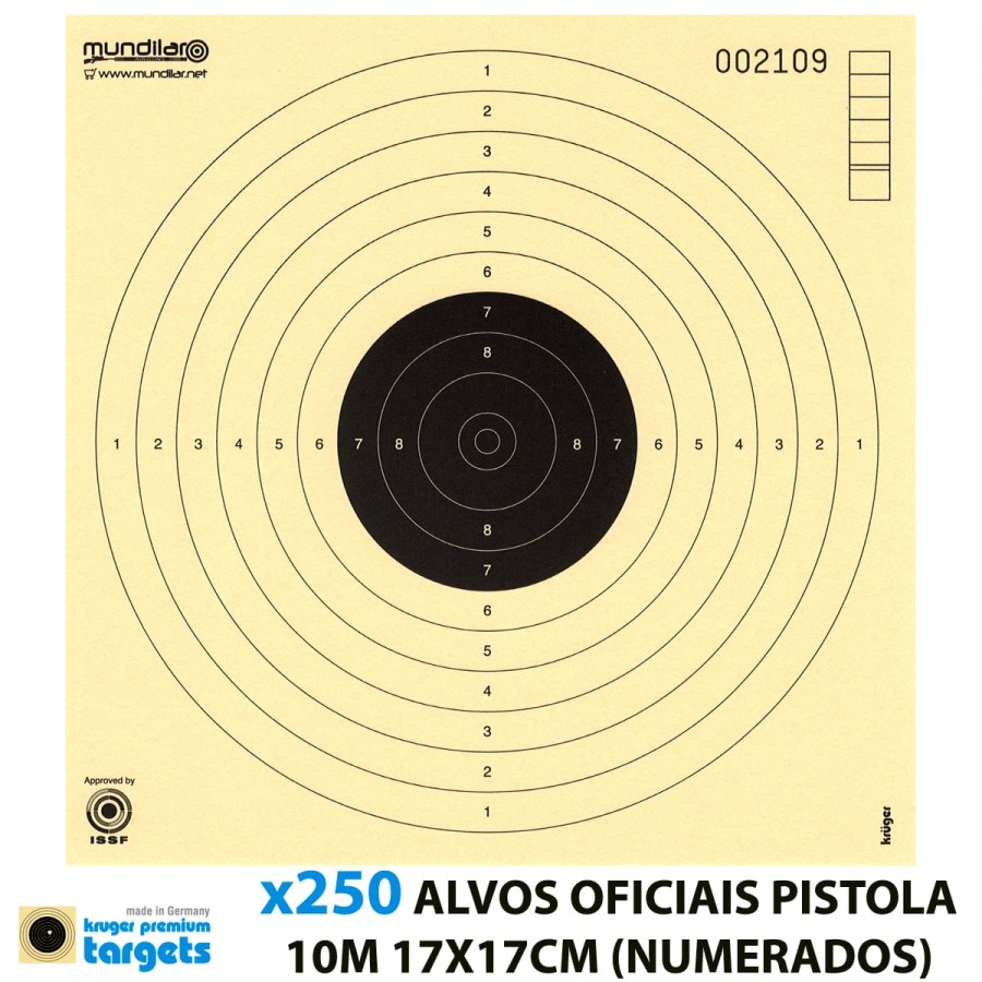 Diana Tiro Deportivo Pistola Aire Comprimido 10 Metros 17x17 cm Homologada