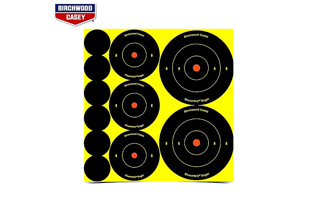 BIRCHWOOD CASEY SHOOT-N-C TARGETS 132PCS 34608