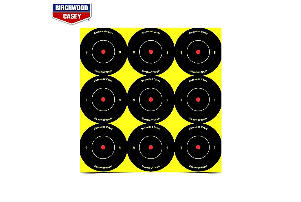 BIRCHWOOD CASEY CIBLES SHOOT-N-C 108PCS 34210