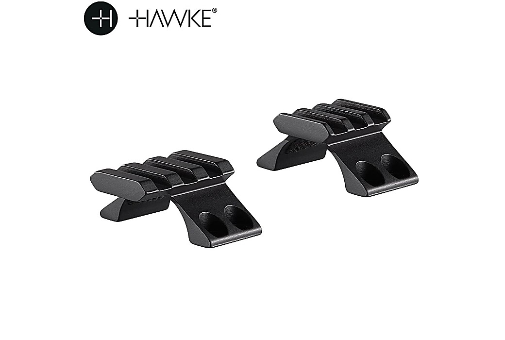 HAWKE PEÇA SUPERIOR P/ MONTAGENS 2PCS PICATINNY/WEAVER 1"