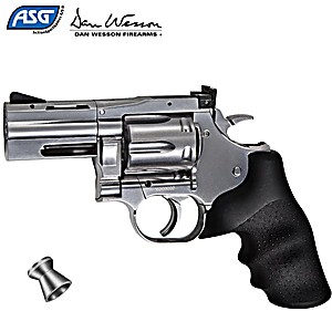 REVOLVER PLOMB ASG DAN WESSON 715 2.5" SILVER