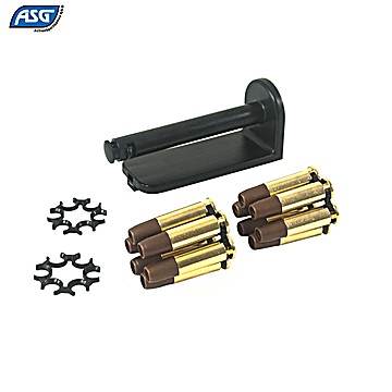 ASG Dan Wesson 715 Moon Clip 12 Balas P/ BB'S 4.50mm