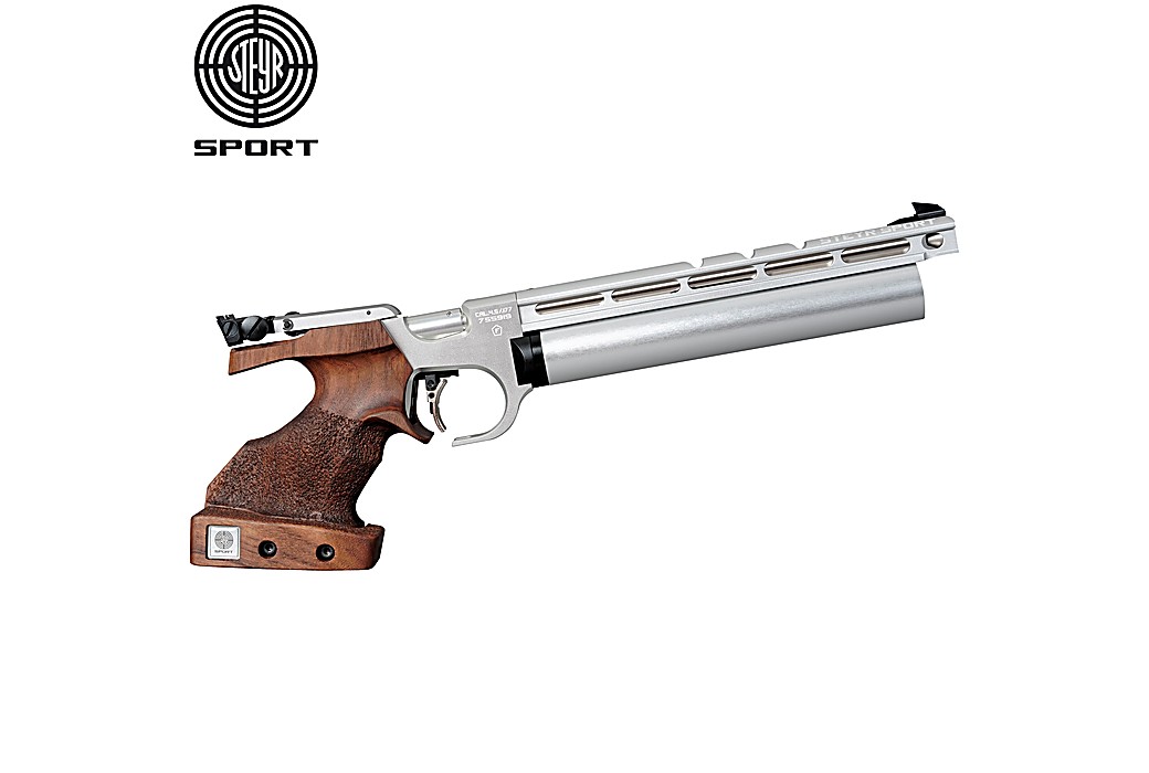 PCP AIR PISTOL STEYR EVO 10 E SILVER