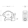 HAWKE PRECISION STEEL RING MOUNTS 1" 2PC WEAVER LOW - QUICK RELEASE