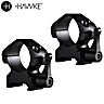 HAWKE PRECISION MONTAGENS AÇO 1" 2PC WEAVER MEDIA - SAQUE RÁPIDO