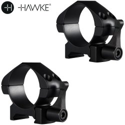 HAWKE PRECISION MONTAGES ACIER 30mm 2PC WEAVER BAS - LIBÉRATION RAPIDE