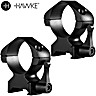 HAWKE PRECISION MONTAGENS AÇO 30mm 2PC WEAVER ALTA - SAQUE RÁPIDO