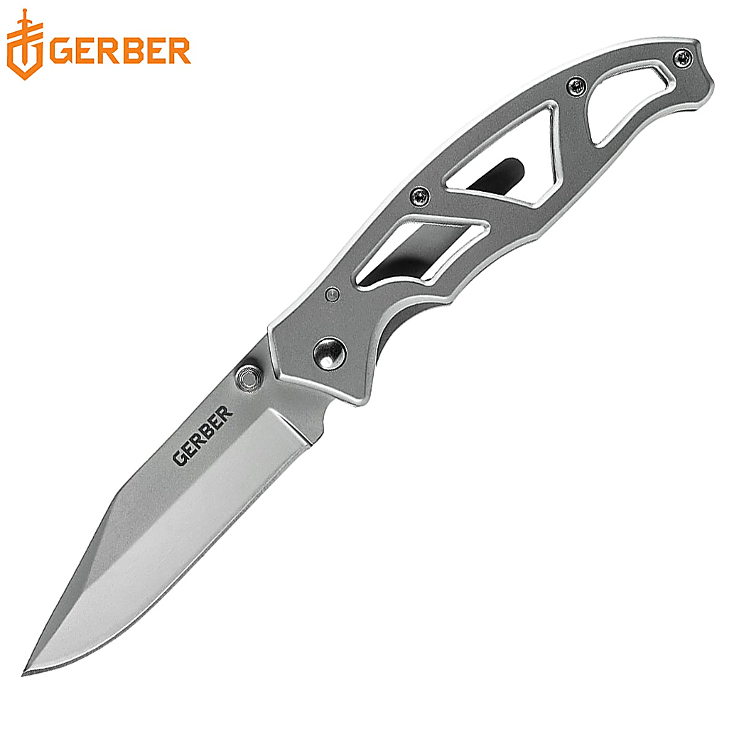 GERBER POCKET KNIFE PARAFRAME II STAINLESS Mundilar Knives Cutlery