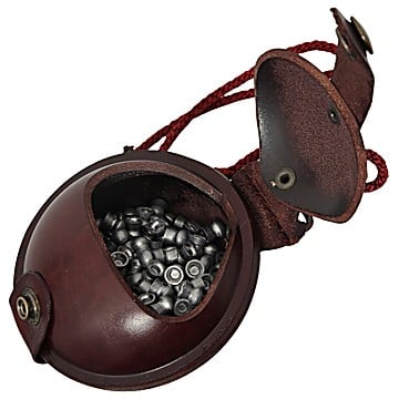 WILKINS LEATHER PELLET POUCH 3.5"