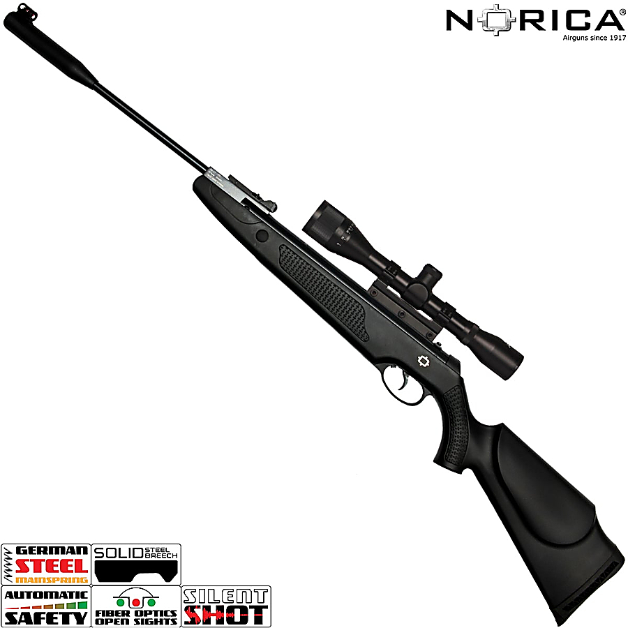 Buy online Air Rifle Norica Dragon SilentShot from NORICA • Shop of NORICA  Air Rifles Online Store • Mundilar Airguns
