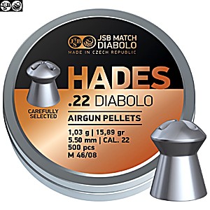 BALINES JSB HADES ORIGINAL 5.50mm (.22) 500pcs