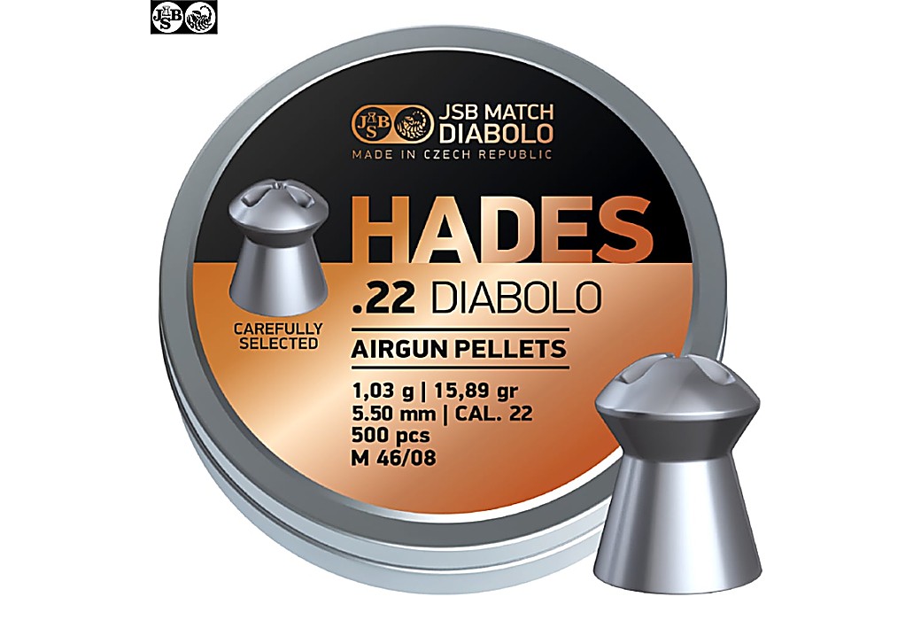 Air gun pellets JSB HADES ORIGINAL 5.50mm (.22) 500pcs