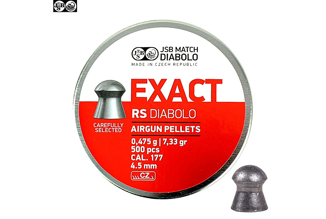 Air gun pellets JSB EXACT RS ORIGINAL 500pcs 4.52mm (.177)