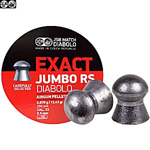 Air gun pellets JSB EXACT RS JUMBO ORIGINAL 250pcs 5.52mm (.22)