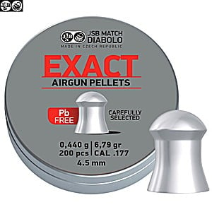 MUNITIONS JSB EXACT LEAD FREE 200pcs 4.52mm (.177)