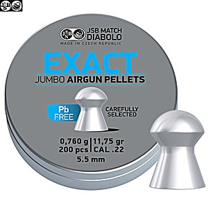 Air gun pellets JSB EXACT LEAD FREE 200pcs 5.52mm (.22)