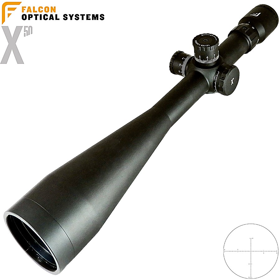 Buy Online Scope Falcon X50 Long Range 10 50x60 Moa200 From Falcon Optical Systems Brand Falcon Optics Mtc Scopes Online Store Mundilar Airguns