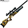 PCP AIR RIFLE FX CROWN YELLOW LAMINATE