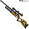 PCP AIR RIFLE FX CROWN YELLOW LAMINATE