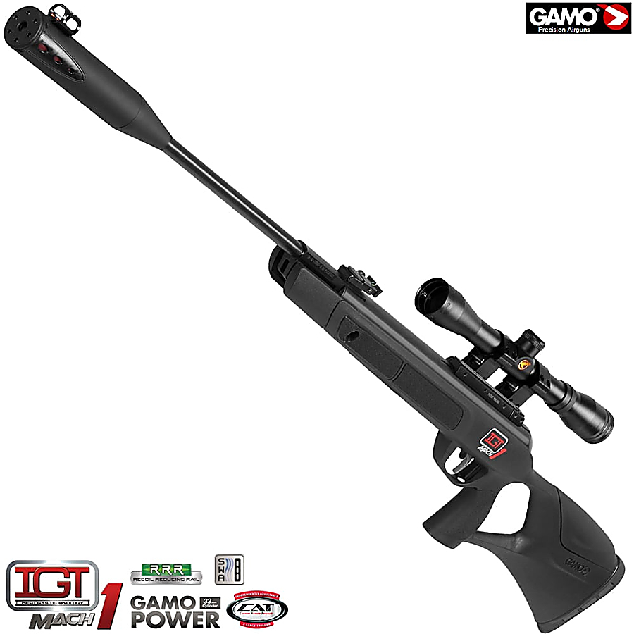 Buy online Air Rifle Gamo G-Magnum Whisper 1250 IGT Mach 1 from GAMO • Shop  of Air Rifles GAMO IGT (NEW) Online Store • Mundilar Airguns