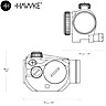 SCOPE HAWKE HAWKE VANTAGE RED DOT 1X20 (9-11mm)