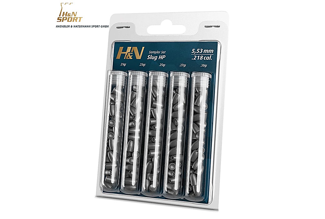 BALINES H & N SLUG HP 5.53mm (.218) SAMPLER PACK 150PCS