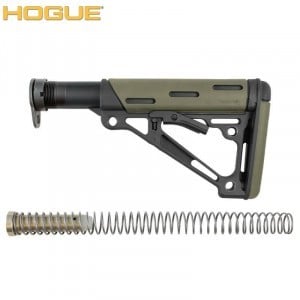 HOGUE AR-15/M-16 COLLAPSIBLE BUTTSTOCK ASSEMBLY GREEN
