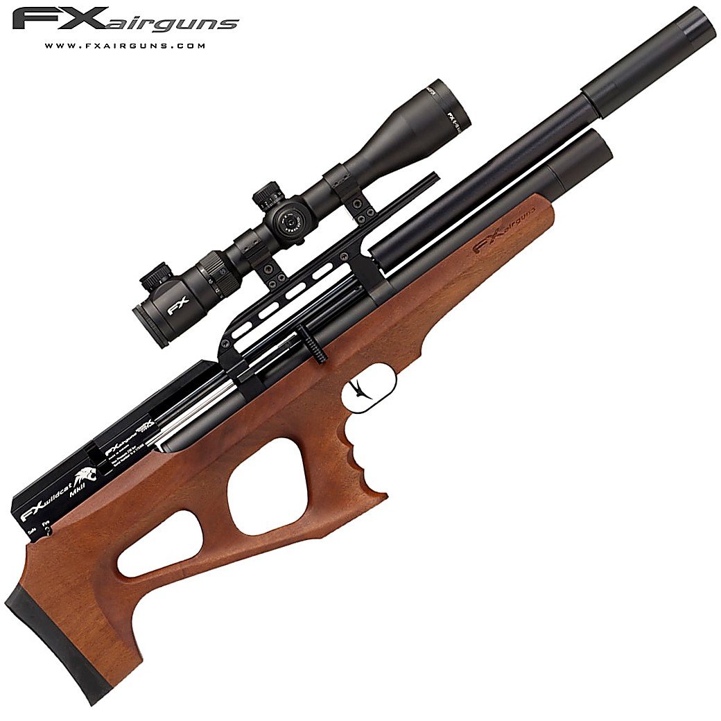 Pcp Air Rifle Fx Wildcat Mkii Regulated Walnut Pcp Air Rifles Mundilar