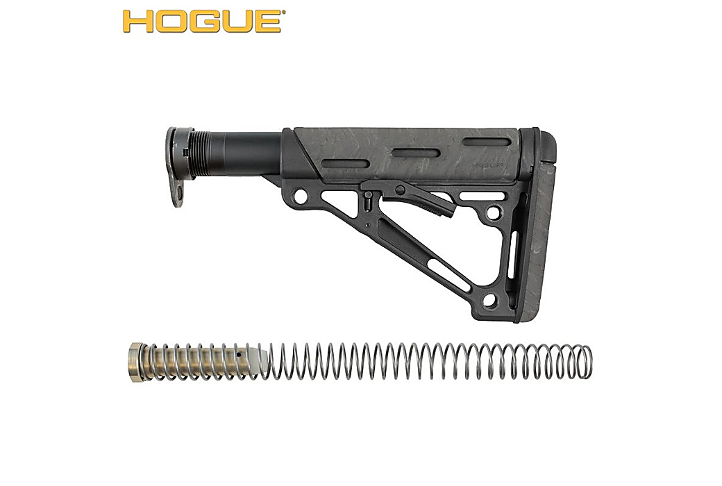 HOGUE AR-15/M-16 COLLAPSIBLE BUTTSTOCK ASSEMBLY GHILLIE GREEN