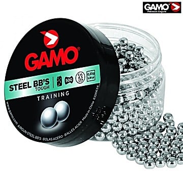 Air Gun Pellets GAMO Round BB Steel 500pcs 4.50mm