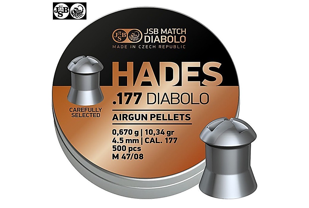 BALINES JSB HADES ORIGINAL 4.50mm (.177) 500pcs