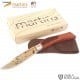 MARTINS POCKET KNIFE ECO L FISHING 9.5CM (LEATHER POUCH)
