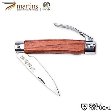 MARTINS COUTEAU DE POCHE A/ FOURCHETTE BUBINGA 6.6CM